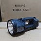 Super Bright Flashlight W5161-1 Multi function emergency light كشاف قوي قابل لإعادة الشحن، مصباح يدوي LED