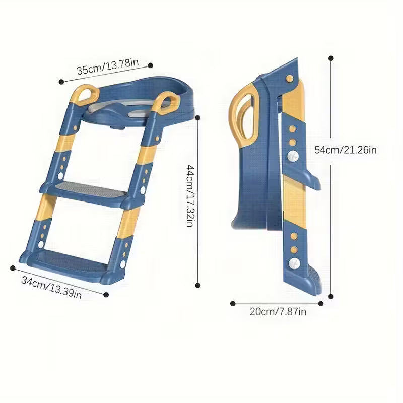 قطعة مرحاض مرتفع للأطفال، مرحاض قابل للطي للأطفال 1pc Toilette Montée pour Enfants, Toilette Pliable pour Enfants, Siège d'Apprentissage de la Toilette