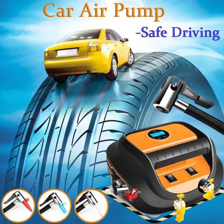 كونفلور عالي الجودة متوفر Gonfleur Compressor roues voiture Portable car air pump