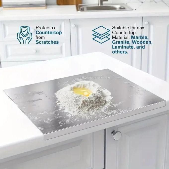 ألواح عمل من الفولاذ المقاوم للصدأ للمطبخ والحلويات Planches de Travail en Acier Inoxydable pour Cuisine et Pâtisserie