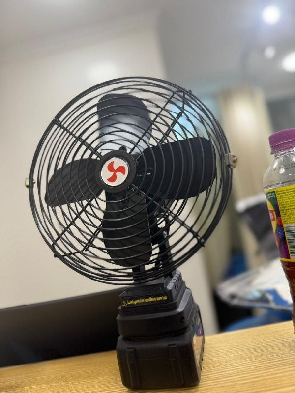 Lithium Electric Fan مروحة كهربائية تعمل ببطارية الليثيوم