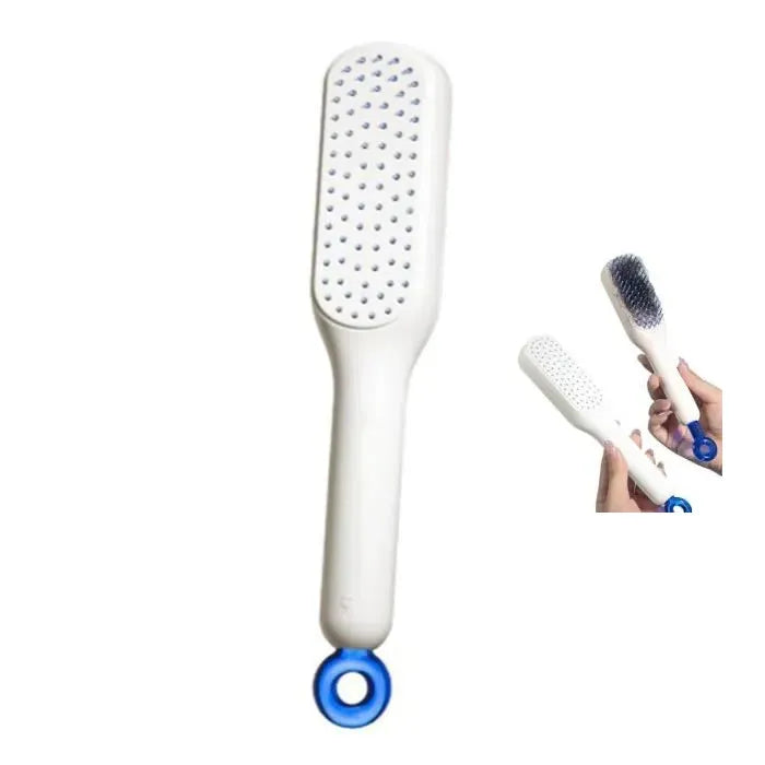 مشط مضاد للطاقة الضوئية، قابل للسحب، دوار، رافع، فرشاة شعر Peigne de Énergie Anti-Leges, Rétractable, Rotatif, Lifting, Brosse à Cheveux