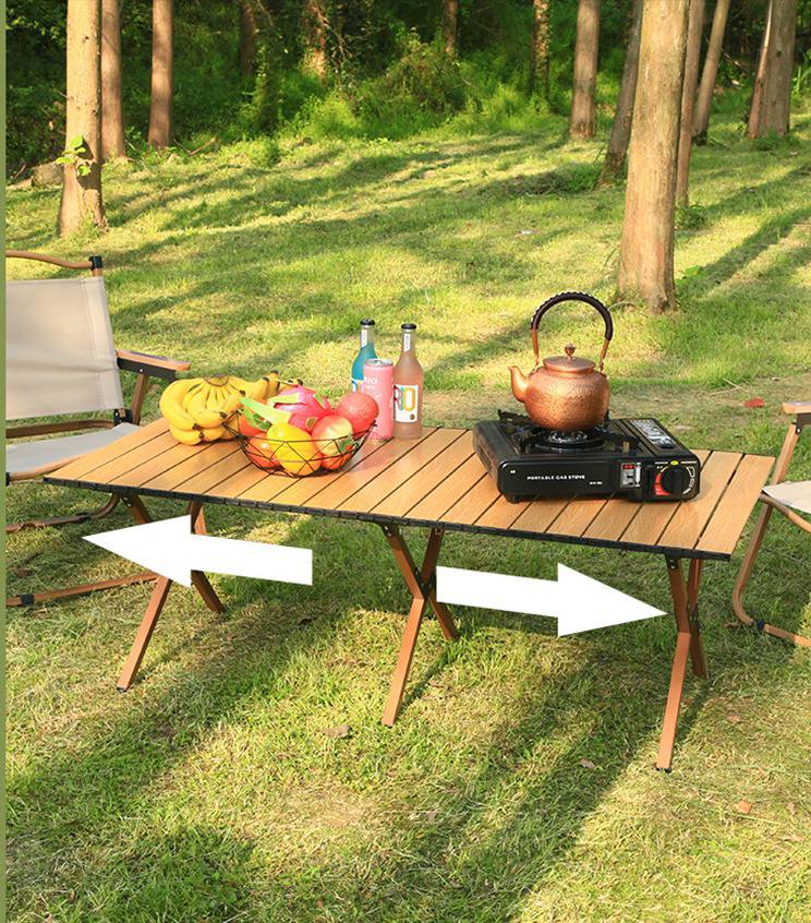 طاولة تخييم قابلة للطي، طاولة جانبية للتخييم، مكواة شواء Table de Camping Pliante, Table d'appoint de Camping, Fer à Barbecue