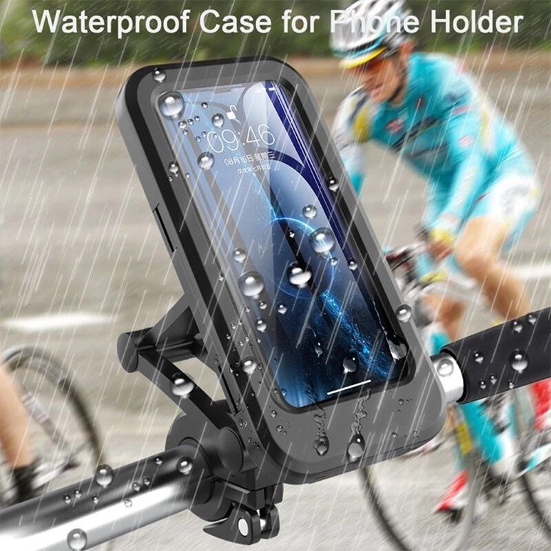 Wtarproof Bike Phone Mount حامل هاتف مقاوم للماء للدراجة