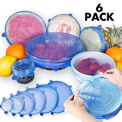 أغطية سيليكون قابلة لإعادة الاستخدام Housses en silicone réutilisables