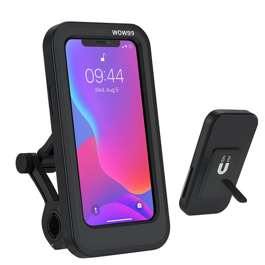 Support étanche pour téléphone portable à vélo حامل جوال مقاوم للماء للدراجة مقاوم للمطر سهل اللمس مع حامل للهواتف الذكية