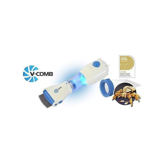 Vcomb مشط إزالة القمل والصيبان