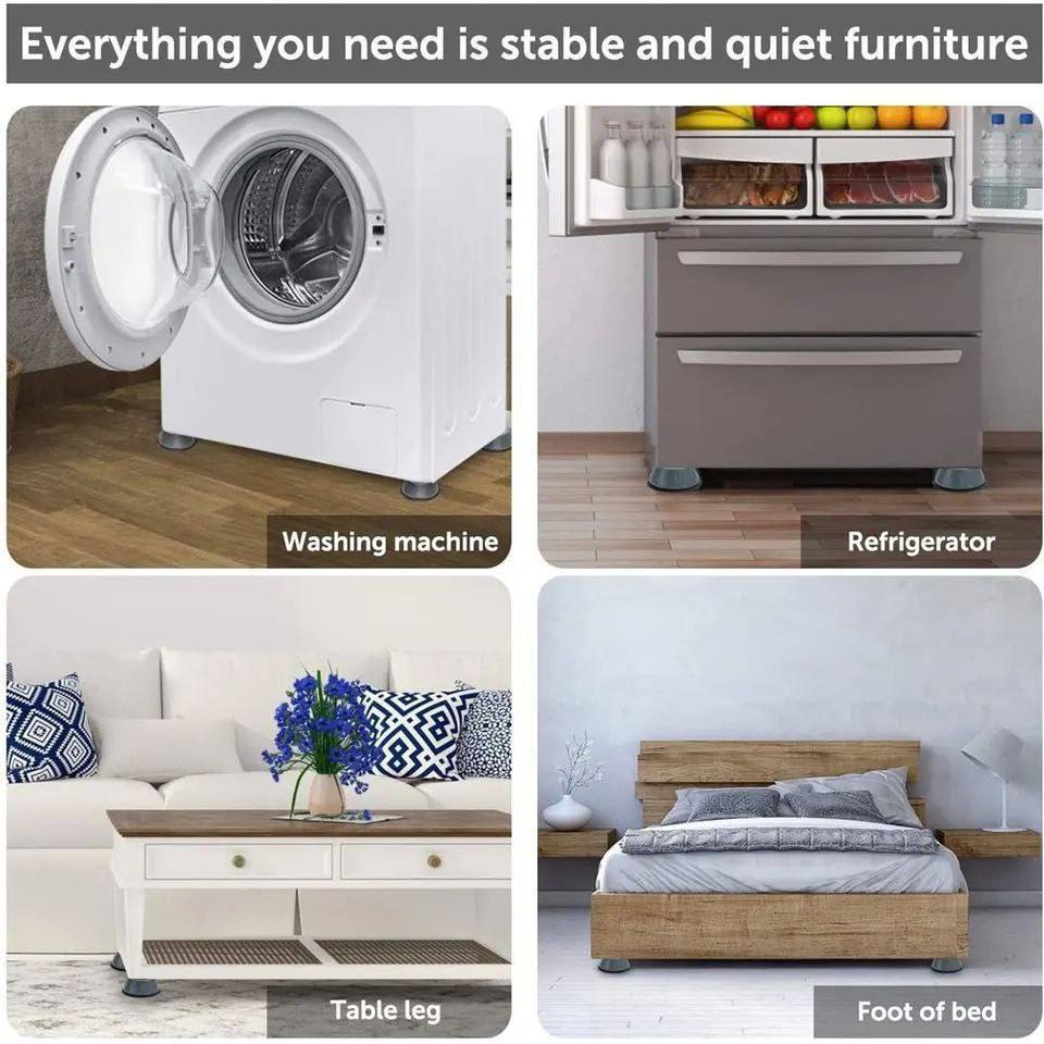 Shock Pad 4pcs مضادات الإهتزاز 4 قطع Anti-vibration