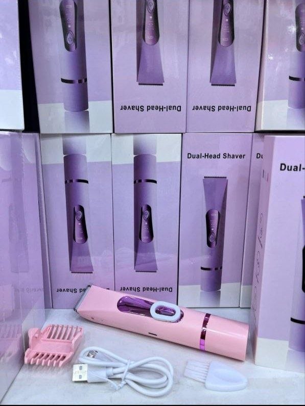 جهاز إزالة الشعر الكهربائي القابل لإعادة الشحن 2 في 1 للنساء Epilateur Électrique Femme 2 en 1 Rechargeable