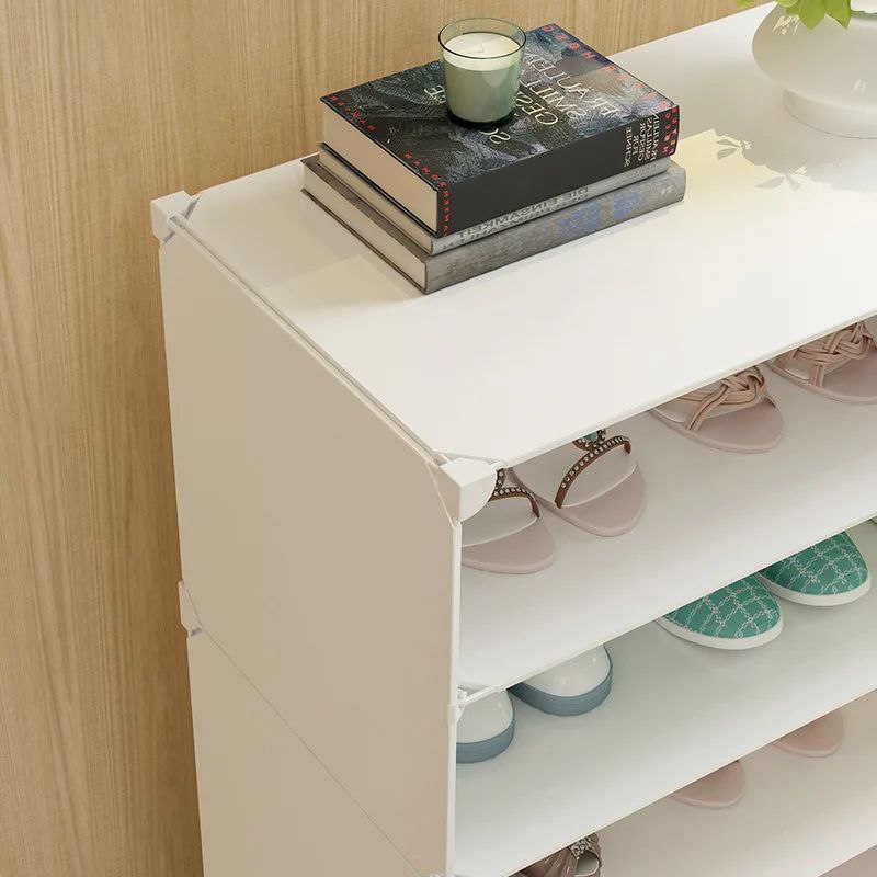 3D Decorated Triple Door Shoe Storage  JL 04