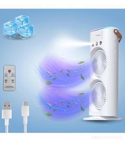 Double-ended Spray Fan Ventilateur à double jet Mini Climatiseur مروحة رش مزدوجة الأطراف