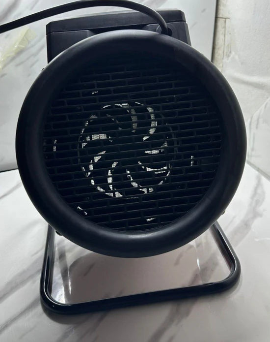 سخان مكتب كهربائي محمول دائري، سخان مروحة صغير Chauffage électrique portable rond de table de bureau, mini ventilateur