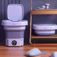 غسالة ملابس قابلة للطي متعددة الوظائف Multi-Function Folding Washing Machine Machine à laver pliable multifonction
