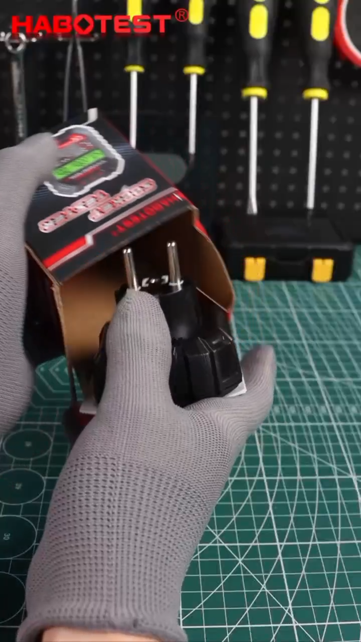 Testeur de prises HT106 HT107 Pro Test de tension Détecteur de prises جهاز اختبار المقابس