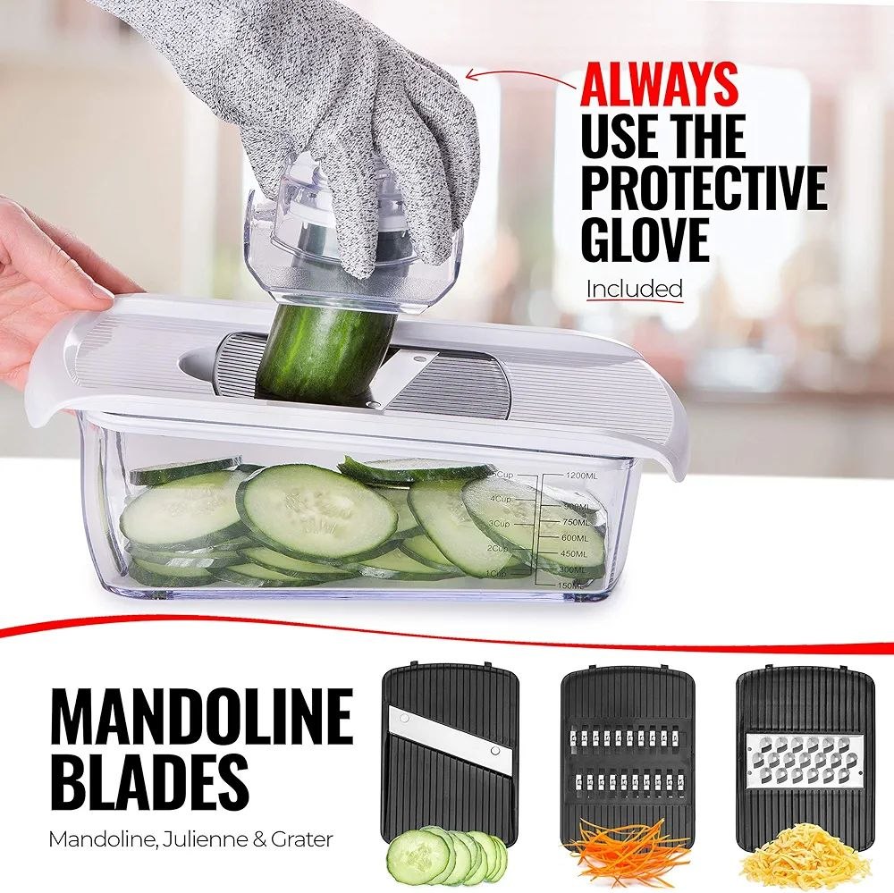 Vegetable Chopper Mandoline hachoir à légumes قطاعة خضار ماندولين