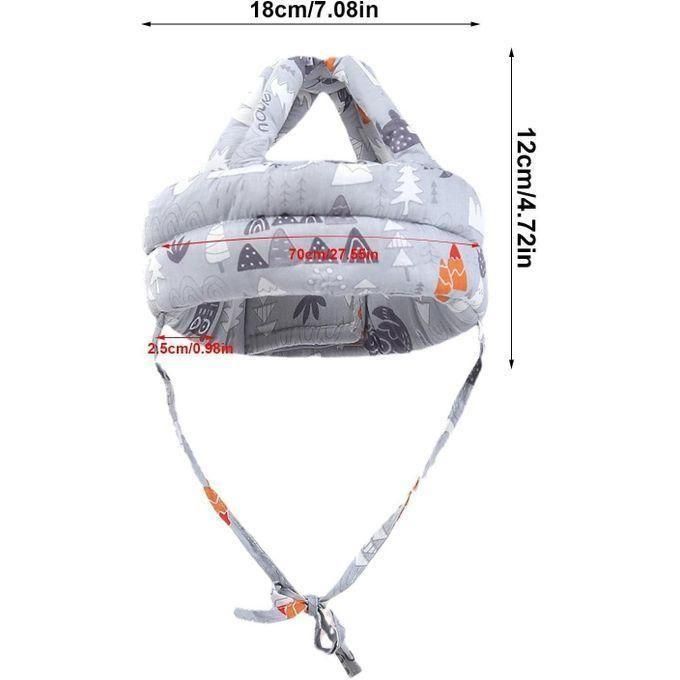 خوذة أمان للأطفال الصغار حماية من السقوط Casquette Anti-collision pour bébé Casque de sécurité pour bambin