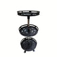 Étagère de cuisine rotative à 360°, support à épices, condiments, acier inoxydable, منظم مطبخ دوار 360 درجة، رف توابل، حامل بهارات، مصنوع من الفولاذ المقاوم للصدأ، لتنظيم المطبخ