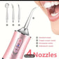 Fil Dentaire Portable Sans Fil Irrigateur Oral Nettoyage خيط تنظيف الأسنان لاسلكي محمول، جهاز ري الفم، 3 أوضاع، منظف أسنان