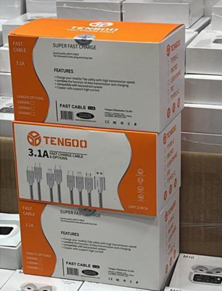 Fast Cable 3.1A TENGOO V8 Type-C iso