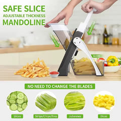 Mandoline multifonctionnelle pour couper les légumes, trancheuse, accessoires de cuisine essentiels