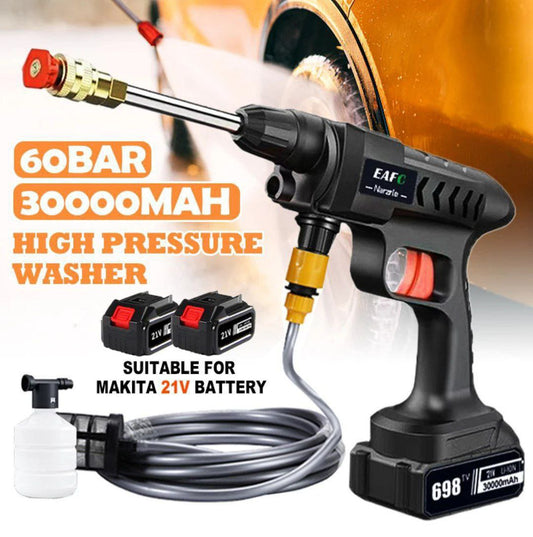 High pressure Washer 30000mAh 2Batteries