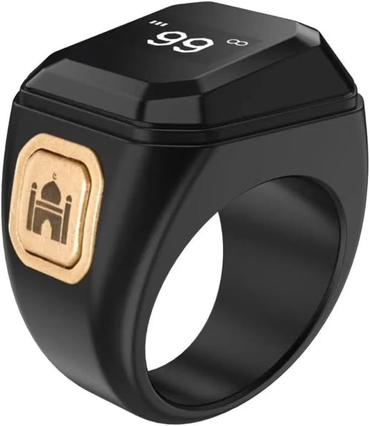 خاتم صلاة ذكي Bague connectée de prière intelligente BSTWSH Smart Tasbih Zikr Ring 20mm