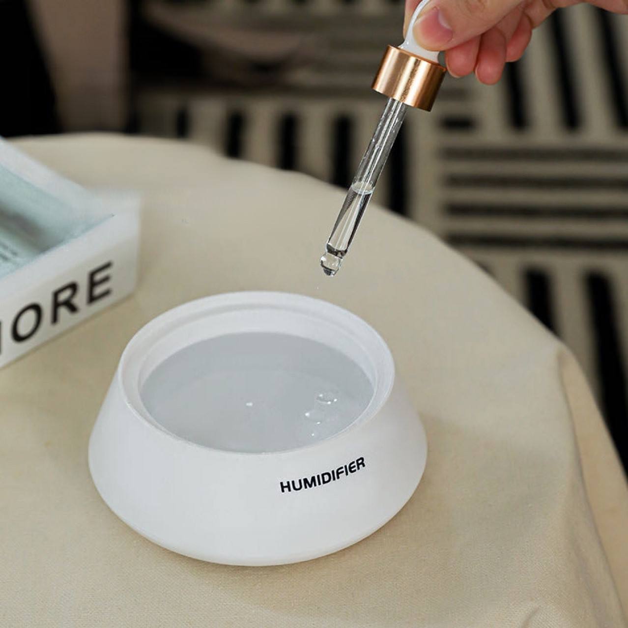 Humidificateur volcano avec parfum aromatique Humidifier