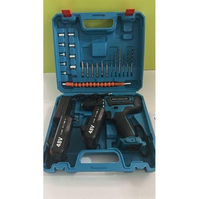 مثقاب لاسلكي 48 فولت، مريح، عالي الطاقة Perceuse-visseuse sans fil 48V Sans Fil Ergonomique Haute Puissance
