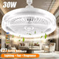 Ventilateur de plafond avec lampe LED بولة فرفرة مروحة سقف مزودة بإضاءة LED