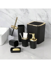 6PCS Bathroom Set Ensemble de salle de bain 6 pièces طقم حمام مكون من 6 قطع