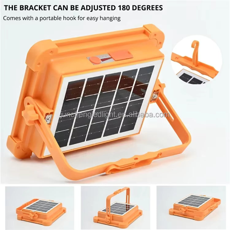 مصباح LED يعمل بالطاقة الشمسية للطوارئ محمول Portable extérieur d'urgence solaire lumière LED