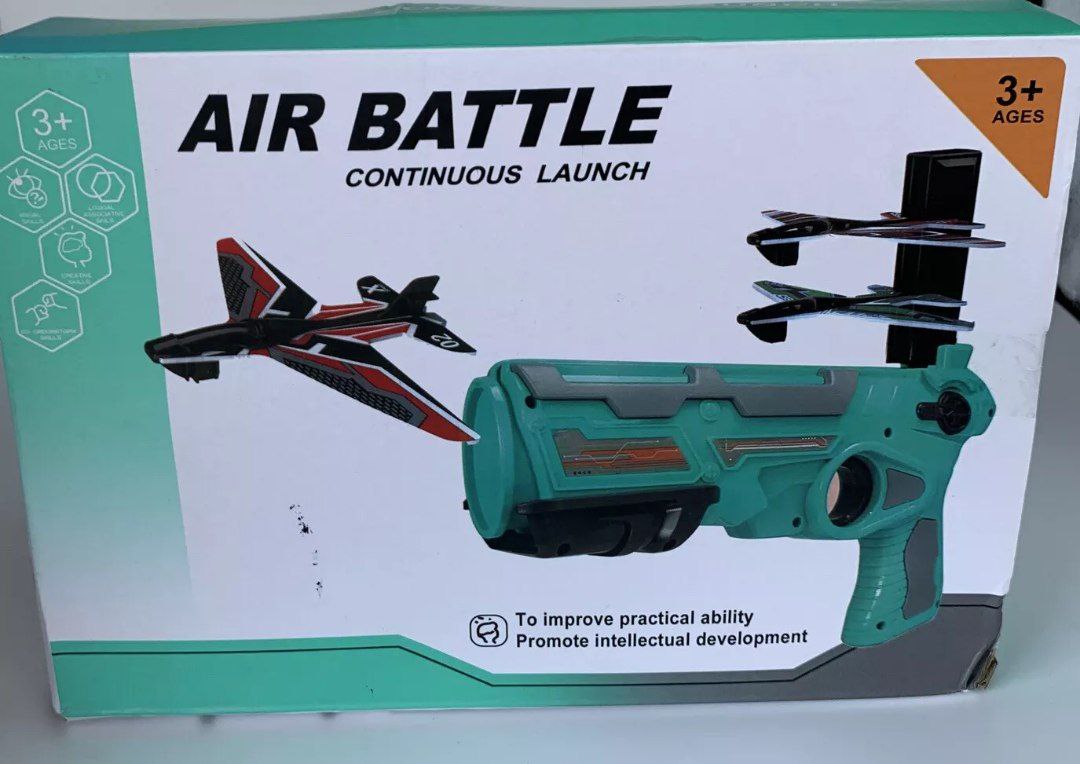 لعبة مسدس قاذف الطائرات