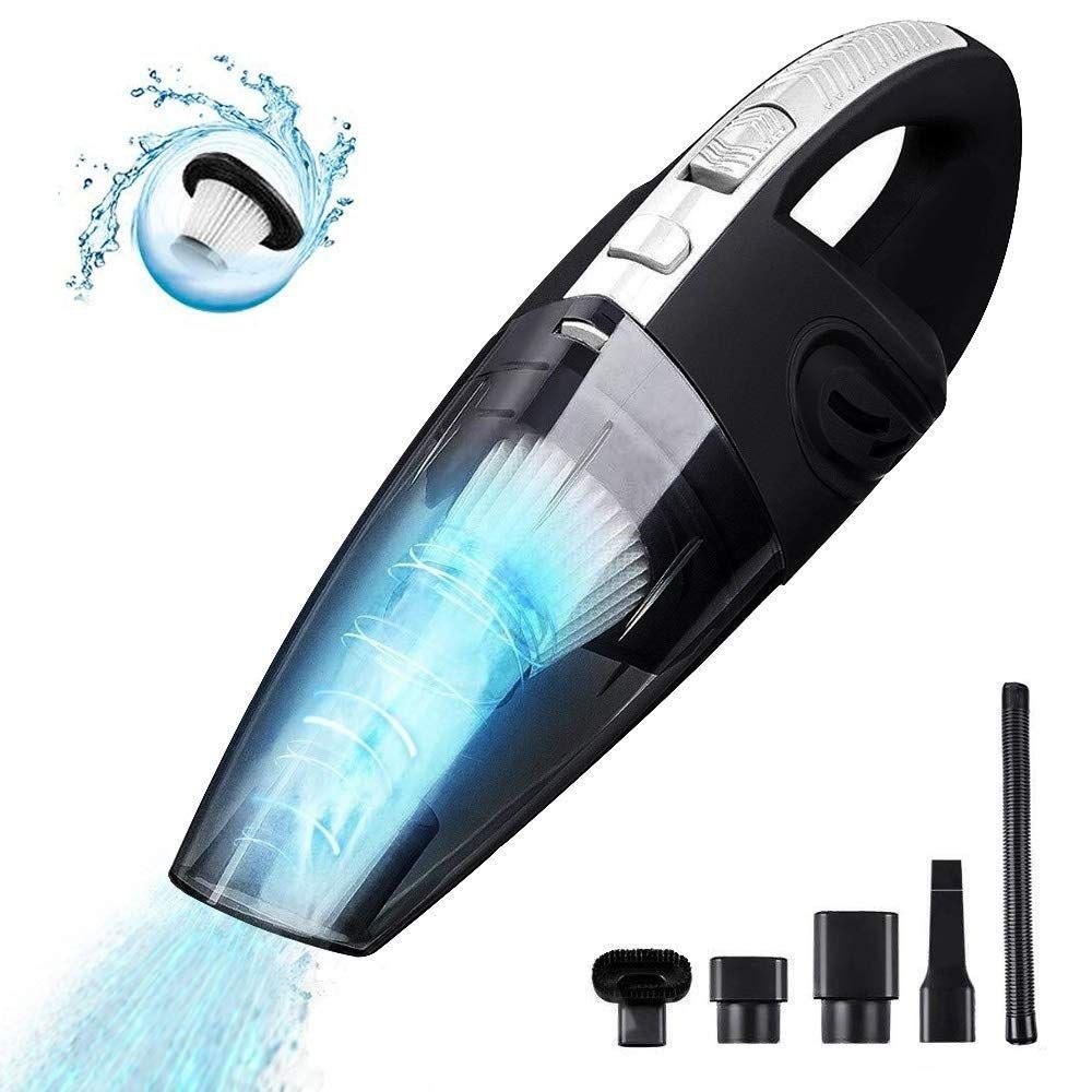 مكنسة سيارة لاسلكية محمولة بقوة عالية Aspirateur Voiture Sans Fil Portable 120W