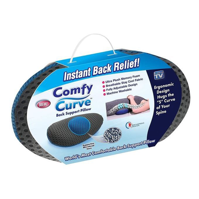 Oreiller de soutien lombaire pour un soulagement immédiat du dos Instant Back Relief Back support Pillow وسادة دعم الظهر لتخفيف آلام الظهر بشكل فوري