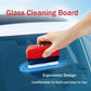 Oil Film Cleaning Brush فرشاة تنظيف الزجاج الأمامي، غشاء مقاوم للزيوت لنوافذ السيارة، فرشاة متعددة الوظائف