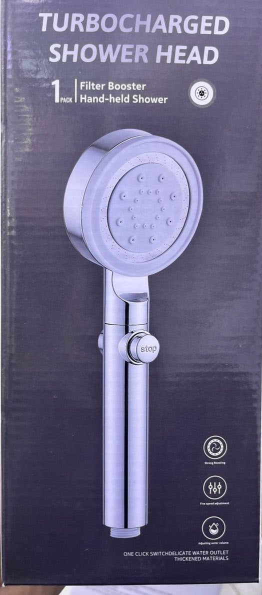 رشاشة دوش حمام بيضاء، تدور 360درجة Douchette de salle de bain blanche, rotative à 360 degrés