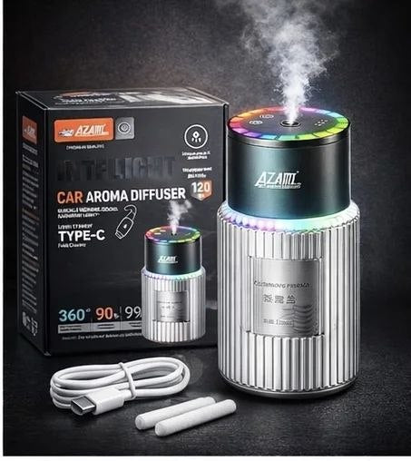 موزع روائح السيارة الذكي، طراز AZ-218 Diffuseur d'arômes intelligent pour voiture
