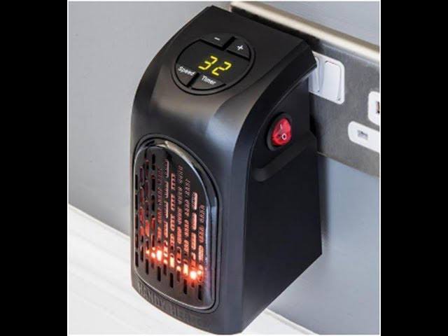 Handy Heater 350W Chauffe-air électrique portatif مدفأة هواء كهربائية محمولة