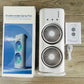 مروحة تكييف هواء صغيرة برأسين، 3 سرعات، قابلة لإعادة الشحن Double ended Spray Fan Ventilateur mini Climatiseur à Double tête