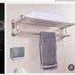 Porte-serviettes mural en acier inoxydable رف مناشف جداري من الفولاذ المقاوم للصدأ