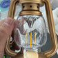 مصباح كيروسين عتيق، فانوس حرق الزيت، فانوس تخييم حديدي Lampe à Kérosène Vintage, Lanterne