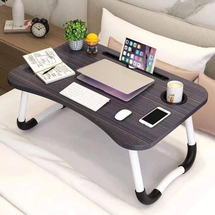 Table de lit pliant bureau d'ordinateur multifonctionnel Pratique pour manger,PC