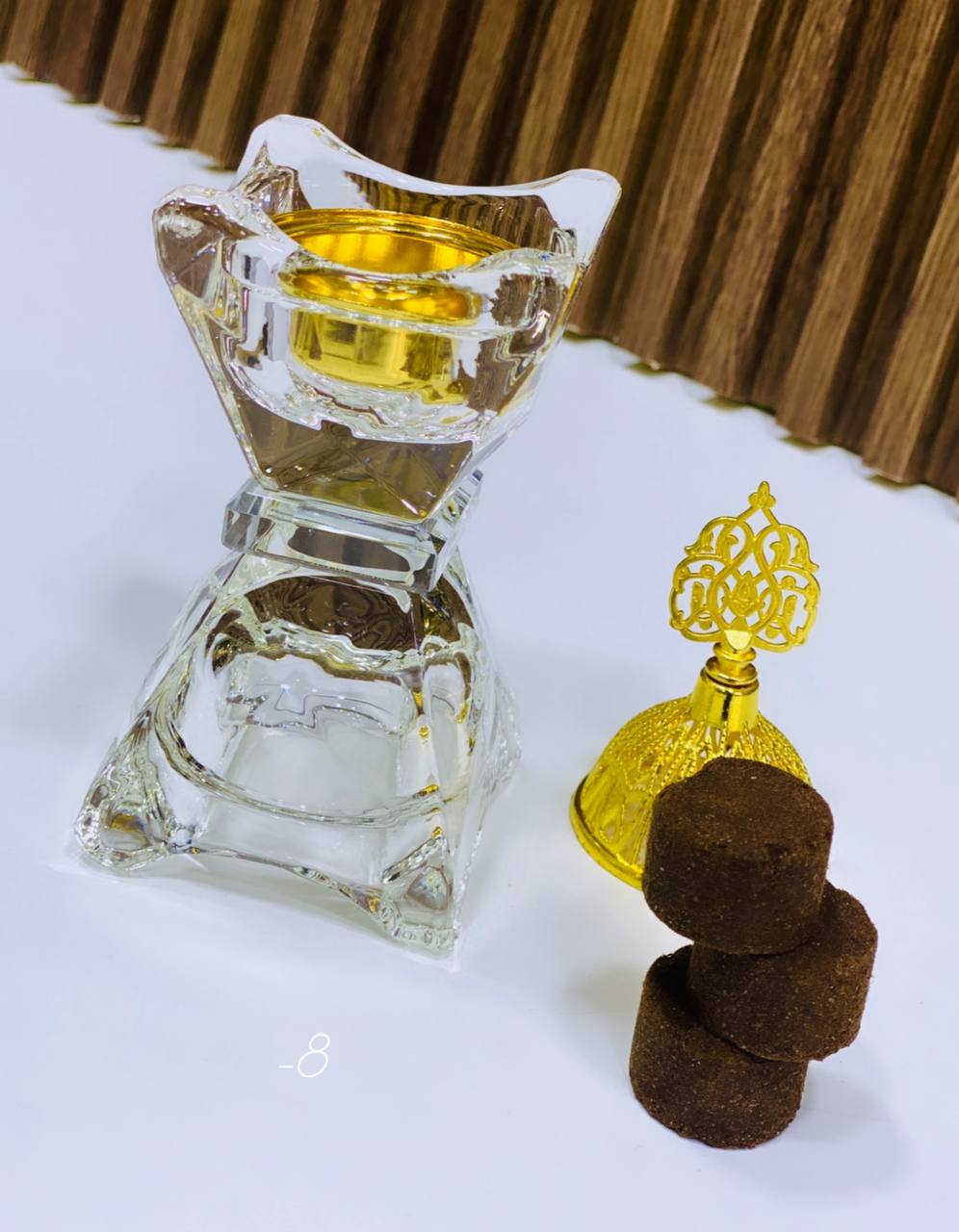 مبخرة زجاجية  Encensoir en VERRE