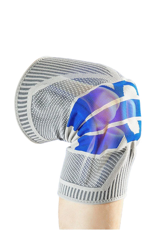 دعامة ركبة مبطنة بالسيليكون، قطعة واحدة Genouillères amovibles en silicone,