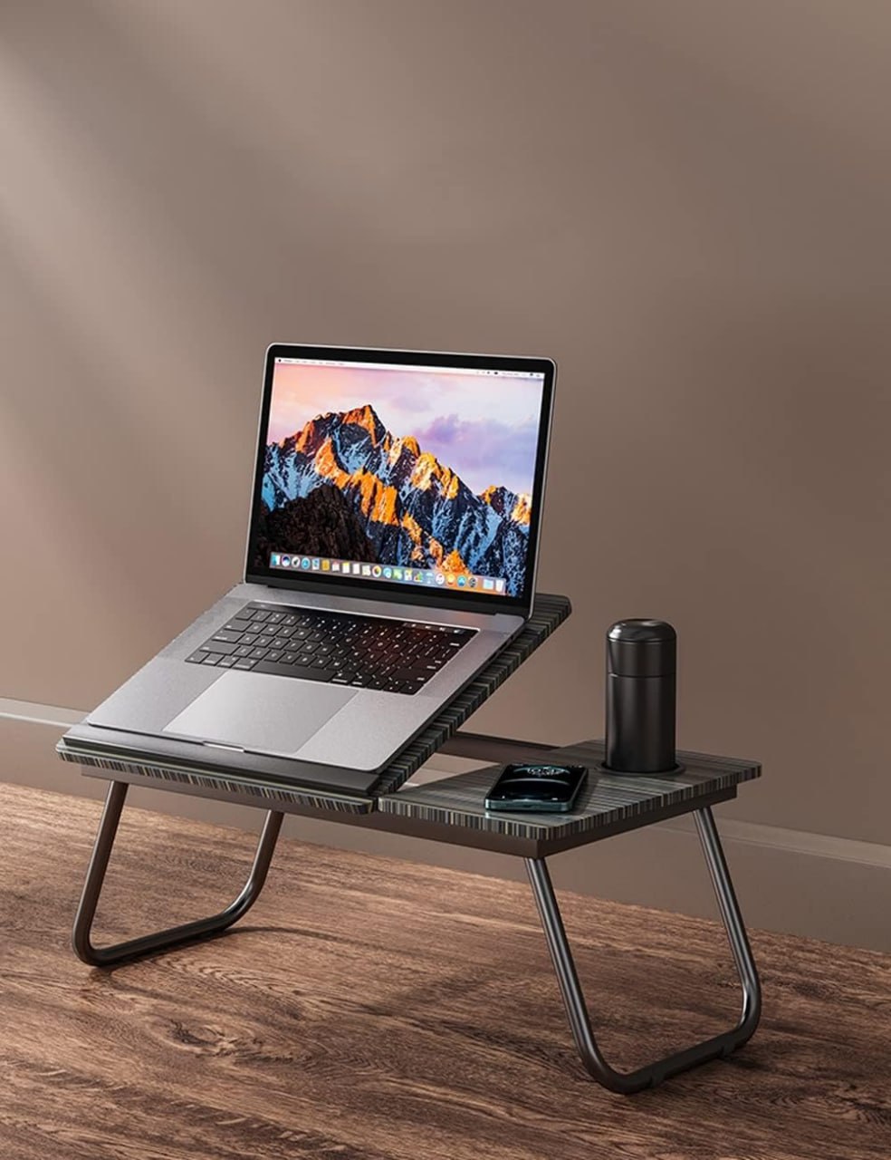 Table ordinateur pliable table de lit