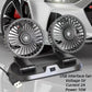 مروحة سيارة برأسين للتبريد السريع Ventilateur Voiture 2 Têtes Refroidissement Rapide