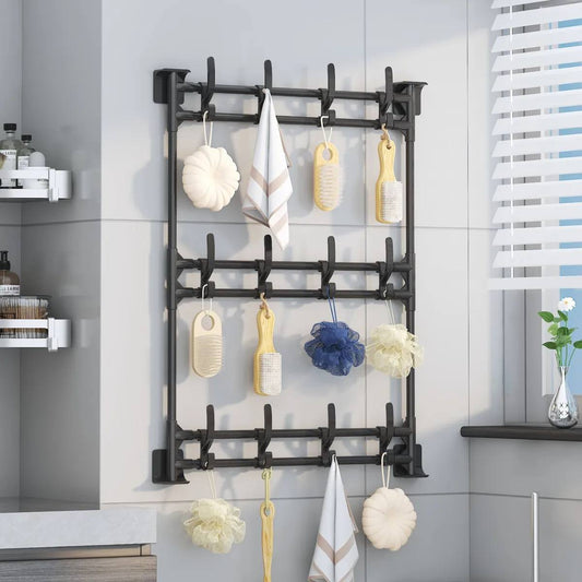 منظم معاطف يُثبت على الحائط WALL MOUNTED COAT RACK ORGANIZER
