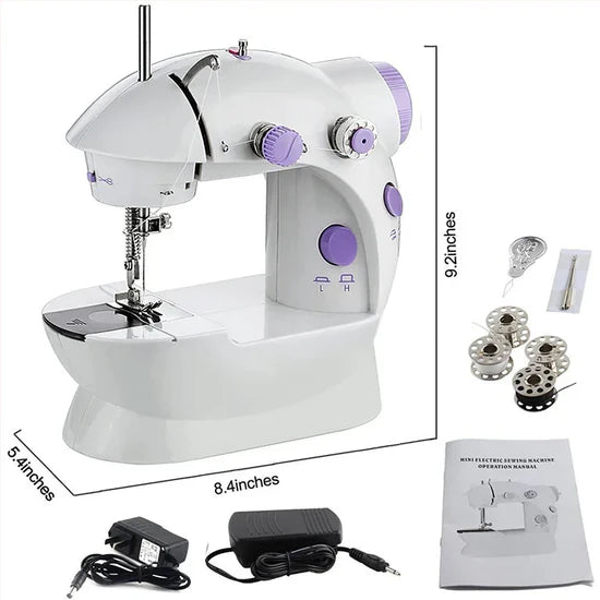 Mini Sewing Machine Machine à coudre ماكينة خياطة منزلية متعددة الوظائف