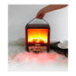 مدفأة زخرفية مع تأثير اللهب الواقعي والأجواء الدافئة Cheminée décorative effet flamme