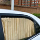 4 ستائر شمسية مغناطيسية عامة لنوافذ السيارة الجانبية 4 rideaux pare-soleil magnétiques génériques pour vitres latérales de voiture